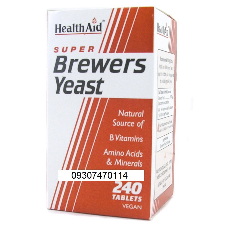 قرص چاق کننده گیاهی Brewers Yeast اصل 240 تایی